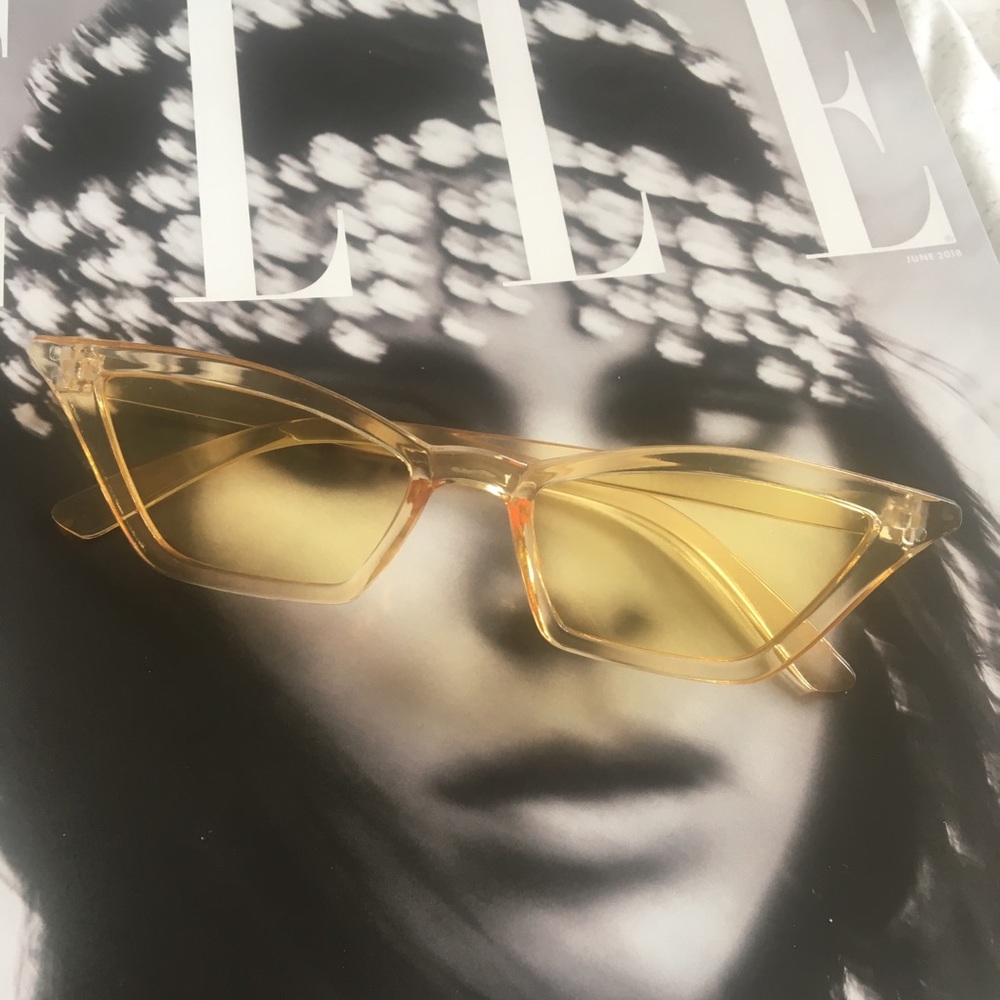 Cat eye sunglasses